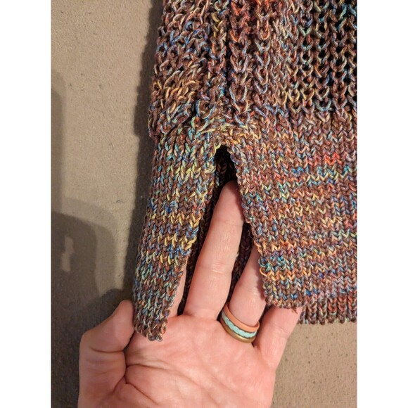 Lou & Grey Cardigan Sweater NWT Small Knit Rainbow - Picture 6 of 8